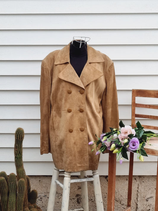 CHAQUETA GAMUZA BARNEYS